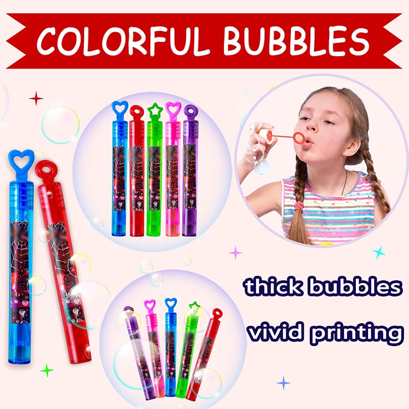 Spider Superhero Party Supplies Pack for Kids, 70Pcs