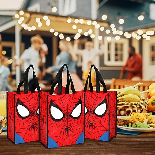 Spider Party Gift Bag Set - Eco-Friendly Tote