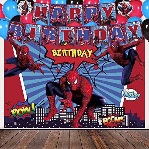 Spiderman Party Supplies: Complete Set for Superhero Celebration