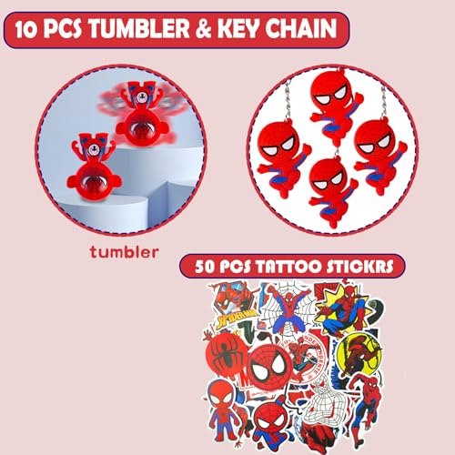 120-Piece Superhero Party Favors for Christmas Gifts