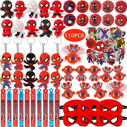 Super Hero Party Favors Pack for Kids - 110pcs
