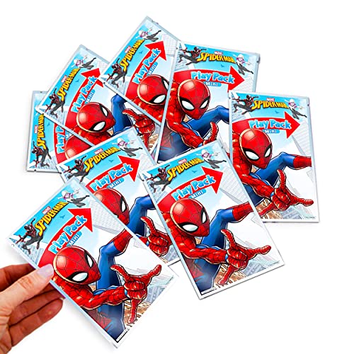Spiderman Birthday Party Favors Bundle for Kids Boys