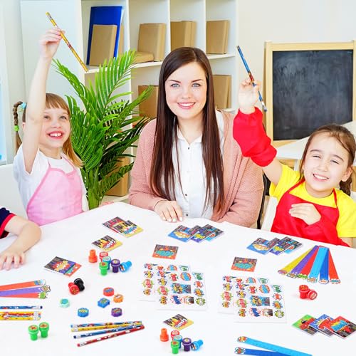 168 Pcs Super Hero Party Favor Set for Celebrations
