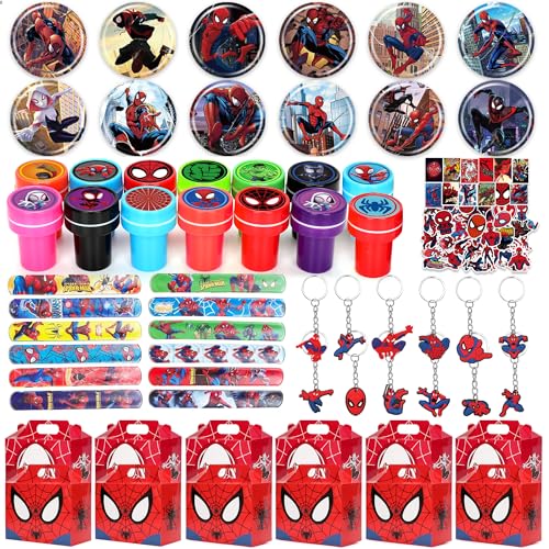 112-Piece Spider Party Favors and Supplies Set