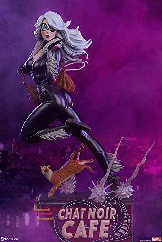 Marvel Black Cat Statue Figure by Mark Brooks - 16 Inch
