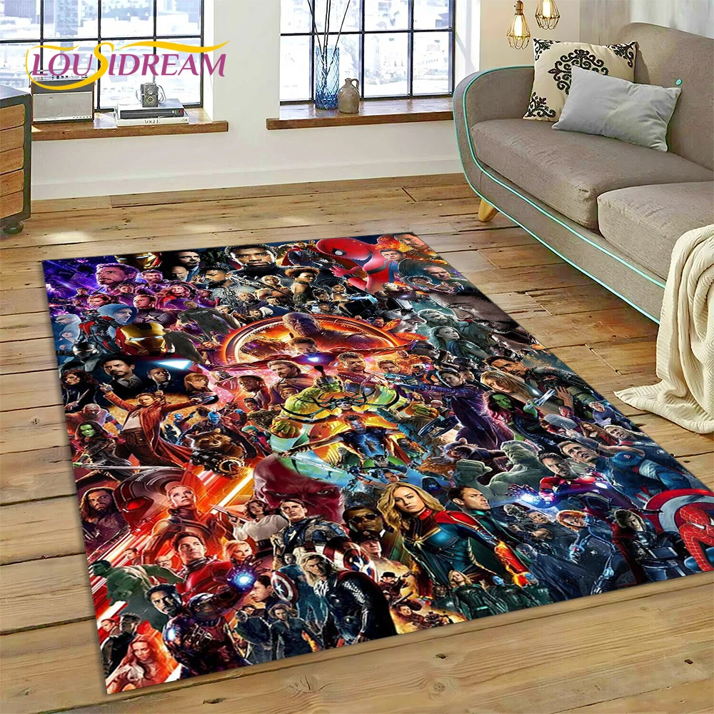 Marvel Spiderman 3D Carpet Rug for Home Decor