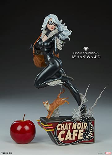 Marvel Black Cat Statue Figure by Mark Brooks - 16 Inch