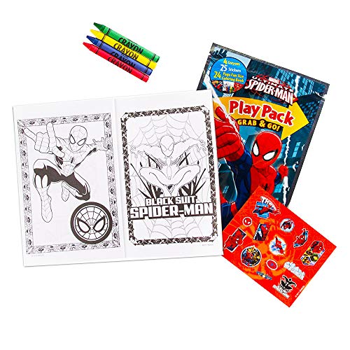 15 Spiderman Play Packs with Coloring Book and Stickers