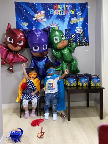 24 Superhero Capes and Masks Sets with Stickers