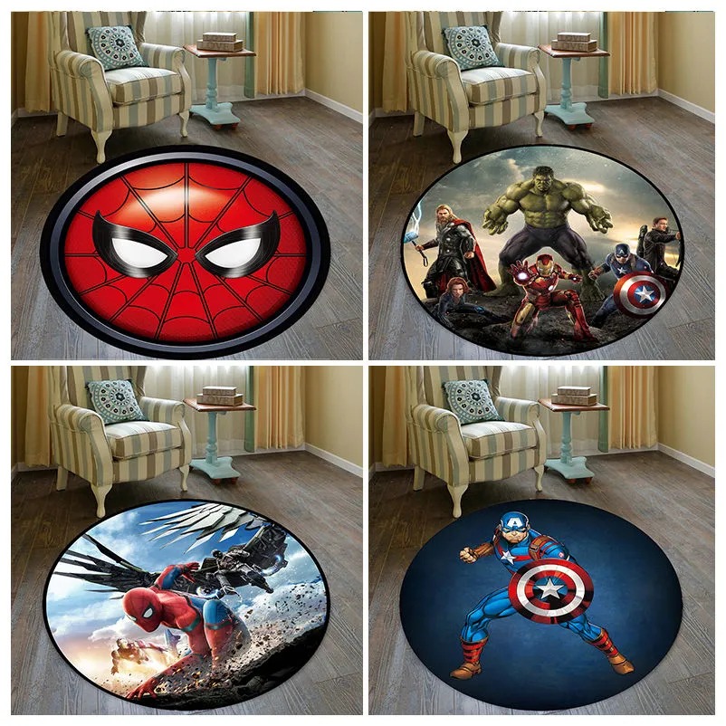 Spiderman Marvel Hero Bedroom Rug Miles Morales Gwen