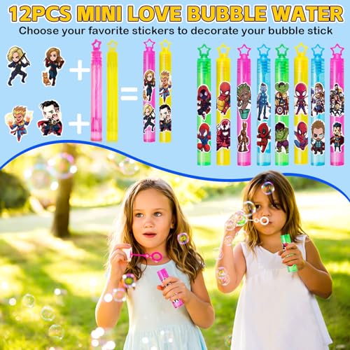 Superhero Party Favors 134Pcs Ideal for Kids' Birthday