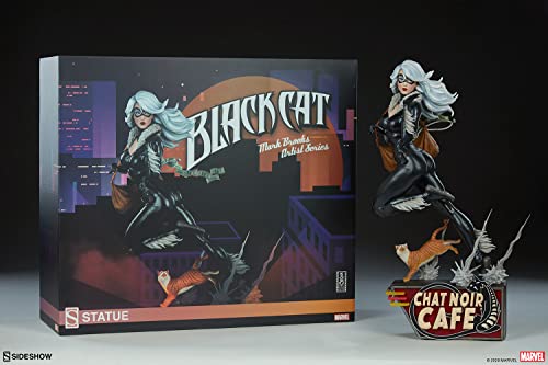 Marvel Black Cat Statue Figure by Mark Brooks - 16 Inch