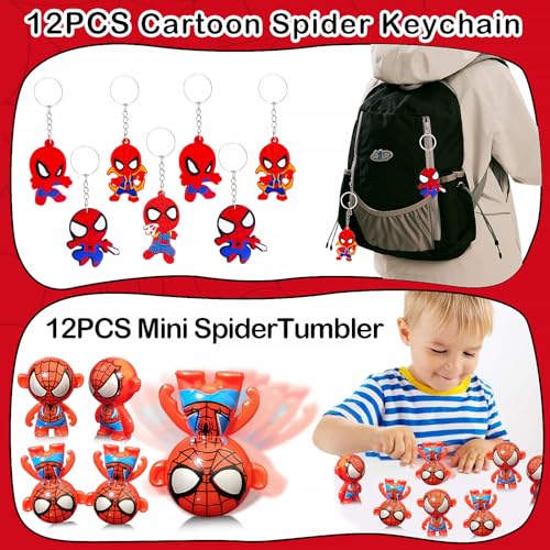 Spiderman Goody Cups with 170PCS Hero Themed Favors