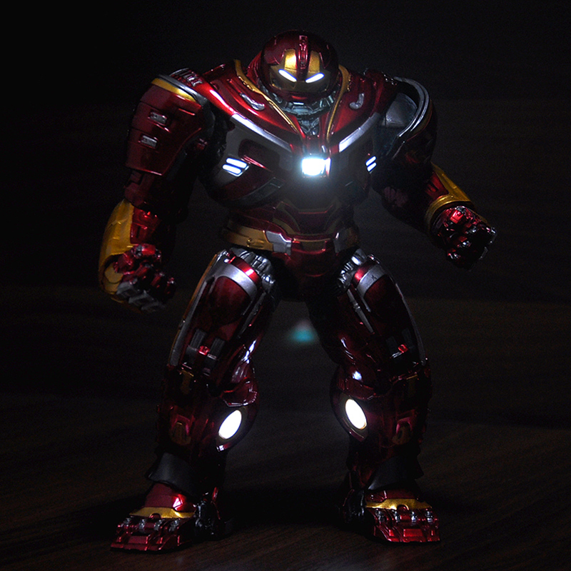 Iron Man Glowing Armor Super Hero Action Figure