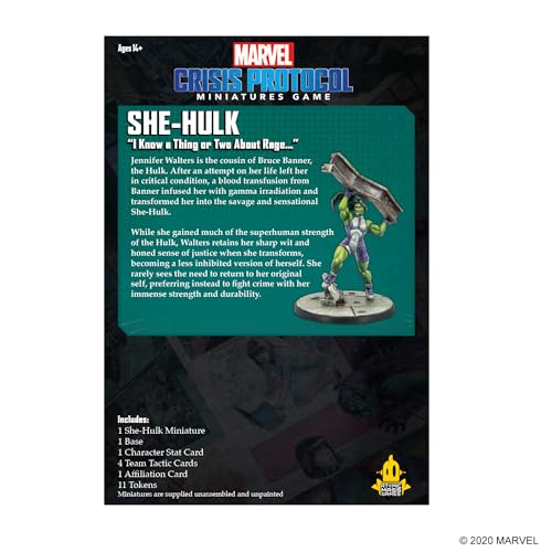She-Hulk Character Pack for Marvel Crisis Protocol