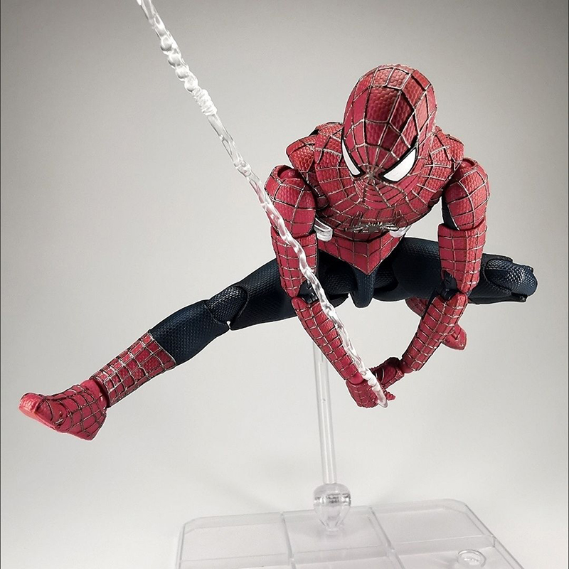 Marvel Figures SHF Spider-Man 3 Action Figures Tobey Maguire Anime PVC Model Collection Desktop Decoration Toys Doll Gifts