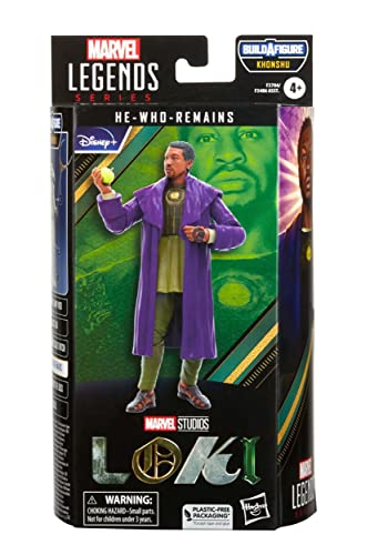 Marvel Legends Series MCU Disney Plus He-Who-Remains Loki Series Action Figure 6-inch Collectible Toy, 1 Accessory and 1 Build-A-Figure Part