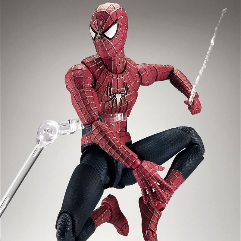Marvel Figures SHF Spider-Man 3 Action Figures Tobey Maguire Anime PVC Model Collection Desktop Decoration Toys Doll Gifts