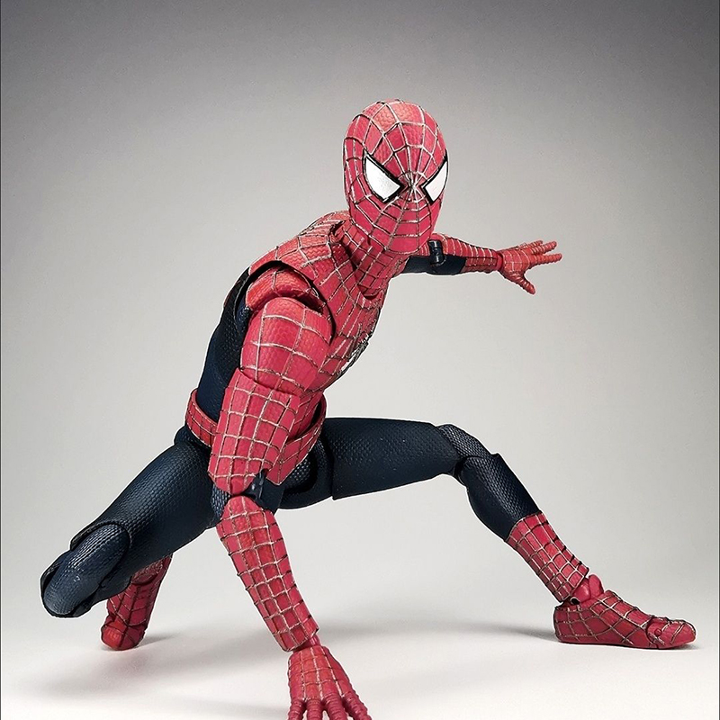 Marvel Figures SHF Spider-Man 3 Action Figures Tobey Maguire Anime PVC Model Collection Desktop Decoration Toys Doll Gifts