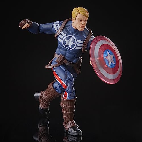 Marvel Legends Series Marvel Comics Commander Rogers 6-Inch Collectible Action Figures, Toys for Ages 4 and Up