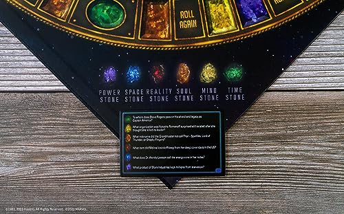 TRIVIAL PURSUIT: Marvel Cinematic Universe Ultimate Edition | Collectible Trivia Board Game Featuring 6 Infinity Stone Location Movers and 1800 Questions from MCU Phases 1-3