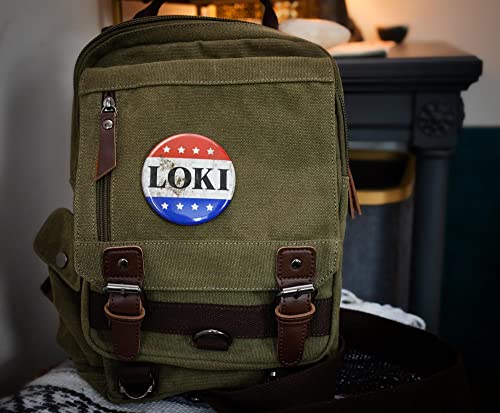 Marvel Loki Replica Campaign Pin and Tie Bar Collector Box Set