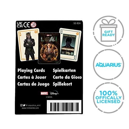 AQUARIUS - Marvel Loki Playing Cards