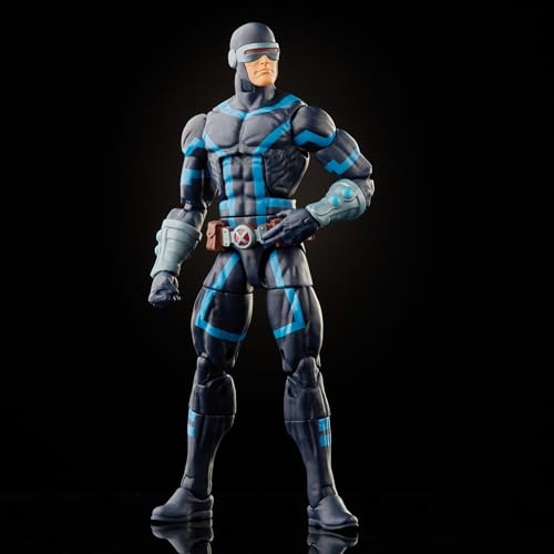 Marvel Hasbro Legends X-Men Series 6-inch Collectible Cyclops Action Figure Toy, Premium Detail and 2 Accessories, Ages 4 and Up