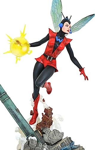 Diamond Select Toys Marvel Gallery: Wasp PVC Statue, Multicolor, 13 inches