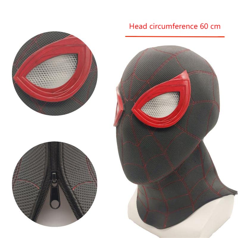 juyocmy Halloween Superhero Mask Costume PVC Material Mask Cosplay Helmet Costume Props