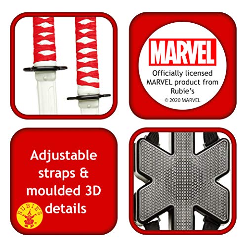 Rubie's mens Classic Deadpool Weapon Set,Black/Red,Weapon Kit