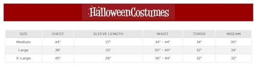 MARVEL Deluxe Adult Deadpool Costume, Superhero Halloween Costume for Men - Officially Licensed X-Large