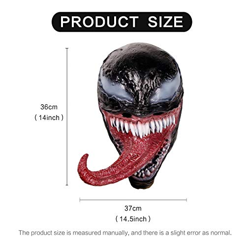 Waylike Scary Mask Latex Cosplay Costume Party Accessories For Novelty Halloween Masks