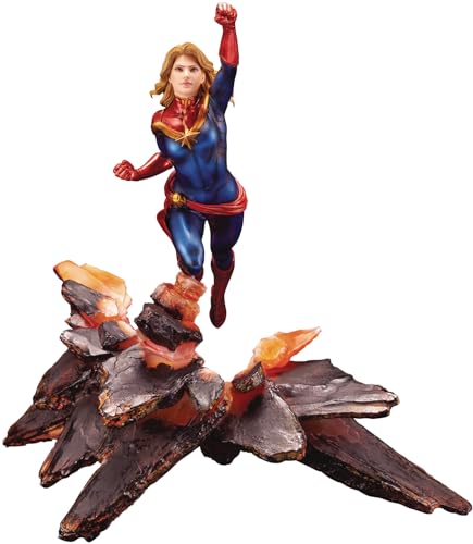 Kotobukiya Marvel Universe: Captain Marvel ArtFX Premier Statue, Multicolor