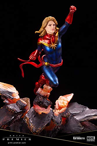 Kotobukiya Marvel Universe: Captain Marvel ArtFX Premier Statue, Multicolor