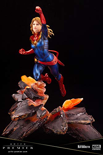 Kotobukiya Marvel Universe: Captain Marvel ArtFX Premier Statue, Multicolor