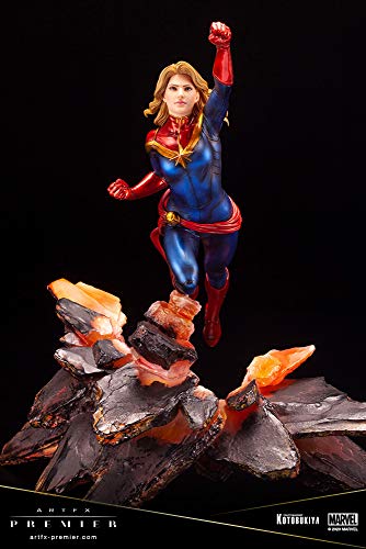 Kotobukiya Marvel Universe: Captain Marvel ArtFX Premier Statue, Multicolor