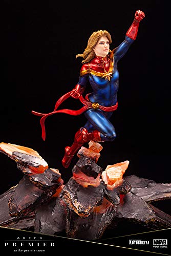 Kotobukiya Marvel Universe: Captain Marvel ArtFX Premier Statue, Multicolor