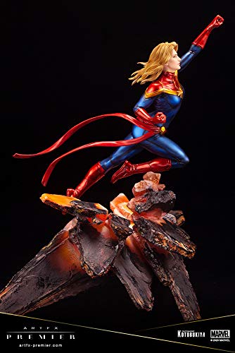 Kotobukiya Marvel Universe: Captain Marvel ArtFX Premier Statue, Multicolor