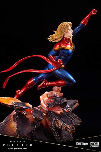 Kotobukiya Marvel Universe: Captain Marvel ArtFX Premier Statue, Multicolor