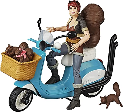 Squirrel Girl Marvel Legends Action Figure Scooter Set