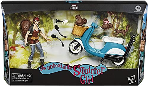 Squirrel Girl Marvel Legends Action Figure Scooter Set