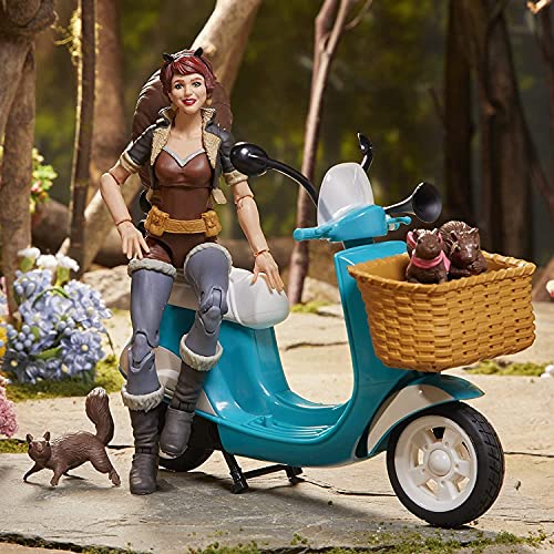 Squirrel Girl Marvel Legends Action Figure Scooter Set