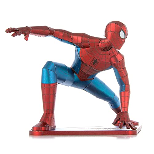 Metal Earth Fascinations Marvel Spider-Man 3D Metal Model Kit Bundle with Tweezers