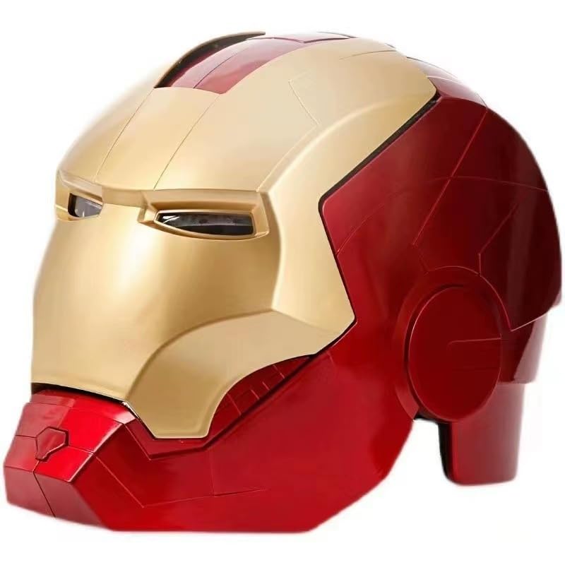 AULOOS Superhero cosplay MK7 helmet 1:1 openable, eye LED light up mask