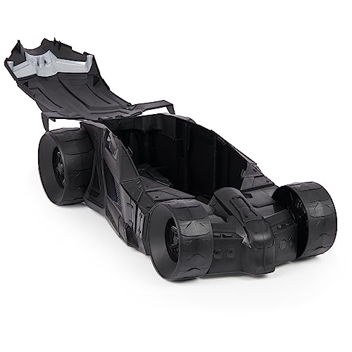 DC Comics, Batmobile, 12-inch Batman Toy Car, Collectible Toys for Boys and Girls Ages 4+