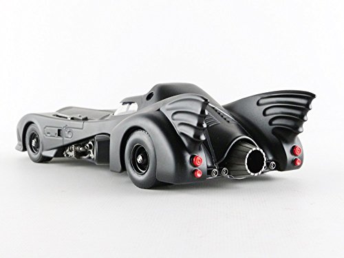 Jada Toys Batman1989 Batmobile With 2.75" Batman Metals Diecast Vehicle With Figure, Black