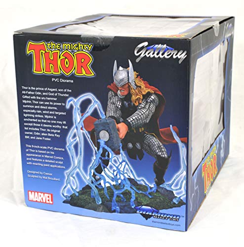 DIAMOND SELECT TOYS Marvel Gallery, Thor PVC Figure, Multicolor