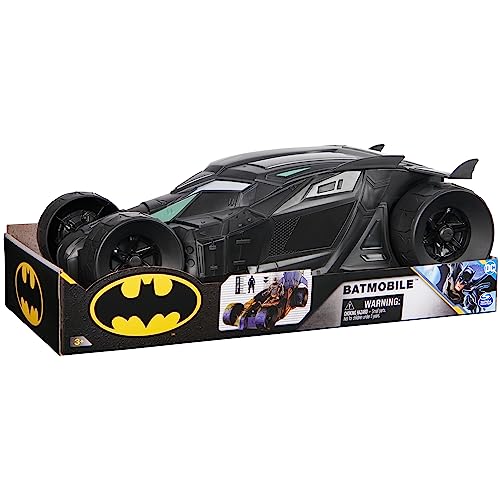 DC Comics, Batmobile, 12-inch Batman Toy Car, Collectible Toys for Boys and Girls Ages 4+