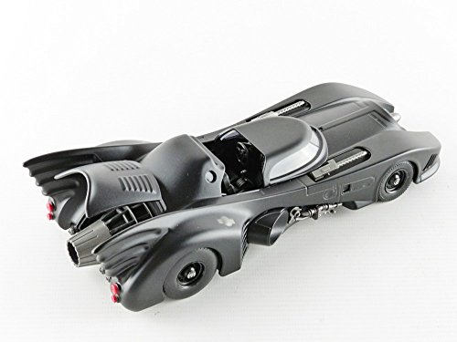 Jada Toys Batman1989 Batmobile With 2.75" Batman Metals Diecast Vehicle With Figure, Black